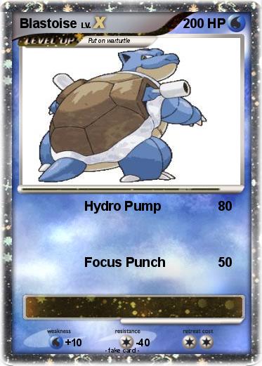 Pokemon Blastoise