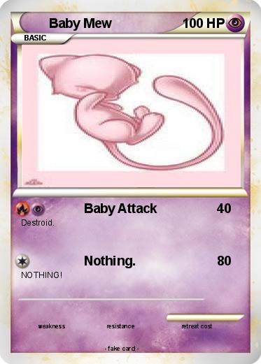 Pokemon Baby Mew