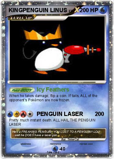 Pokemon KINGPENGUIN LINUS