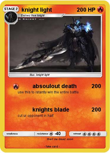 Pokemon knight light