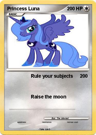 Pokemon Princess Luna
