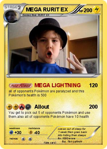 Pokemon MEGA RURIT EX