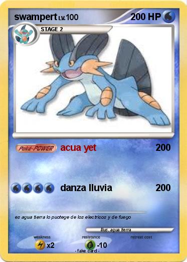 Pokemon swampert