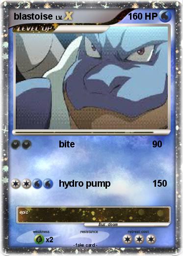 Pokemon blastoise