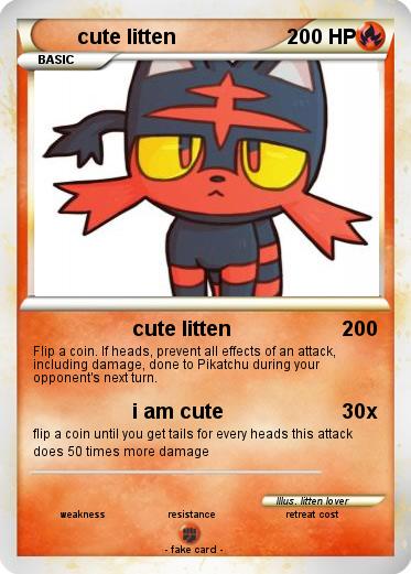 Pokemon cute litten