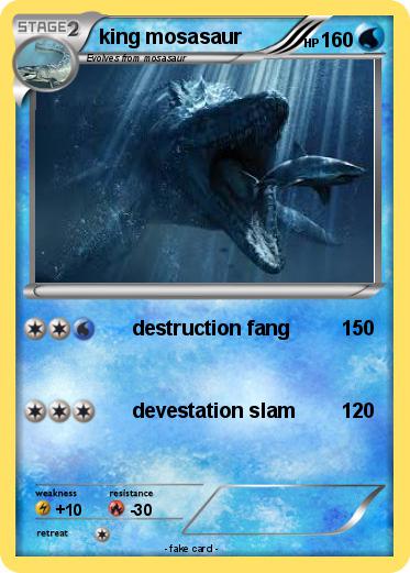 Pokemon king mosasaur