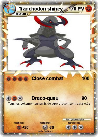 Pokemon Tranchodon shiney