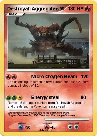 Pokemon Destroyah Aggregate