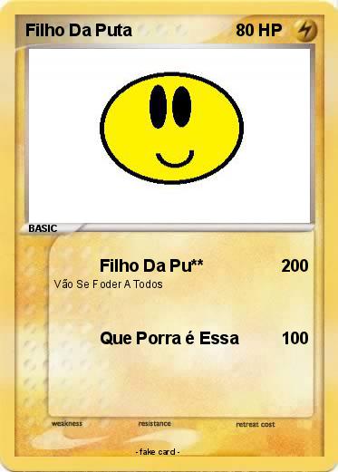 Pokemon Filho Da Puta