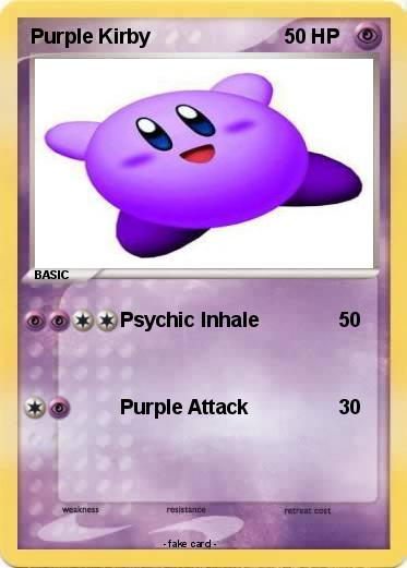 Pokemon Purple Kirby