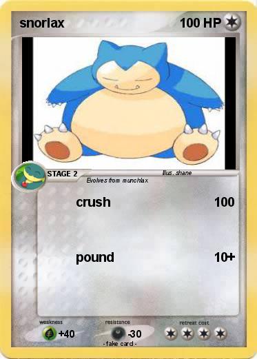 Pokemon snorlax