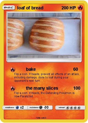 Pokemon loaf of bread