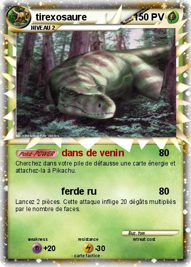 Pokemon tirexosaure