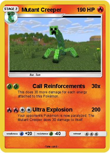 Pokemon Mutant Creeper