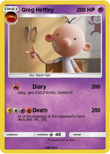 Pokemon Greg Heffley