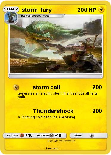 Pokemon storm  fury