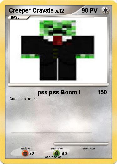 Pokemon Creeper Cravate