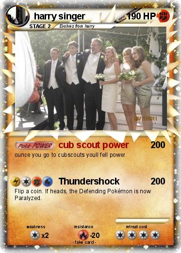 Pokemon harry singer