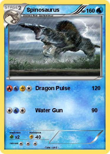 Pokemon Spinosaurus