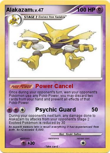 Pokemon Alakazam