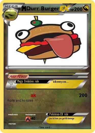 Pokemon Durr Burger