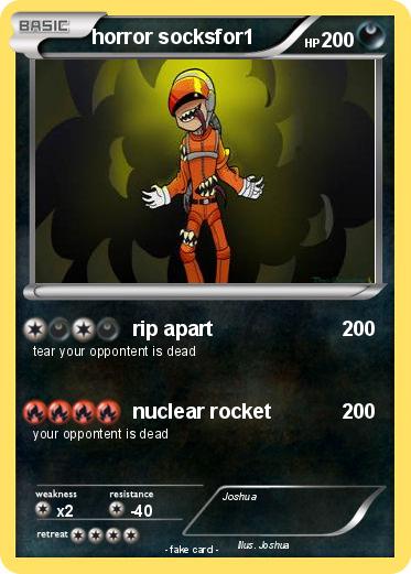 Pokemon horror socksfor1