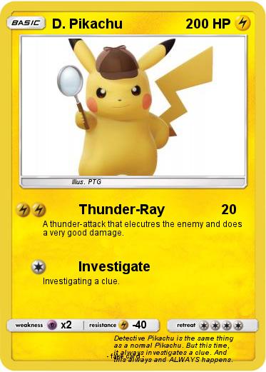Pokemon D. Pikachu