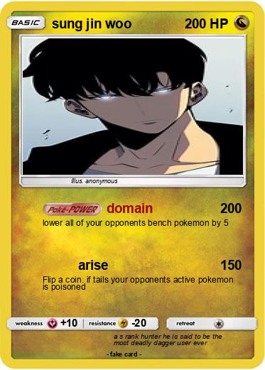 Pokemon sung jin woo