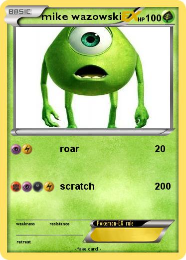 Pokemon mike wazowski