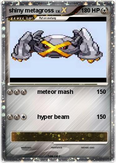 Pokemon shiny metagross