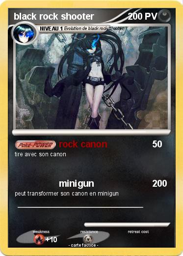 Pokemon black rock shooter