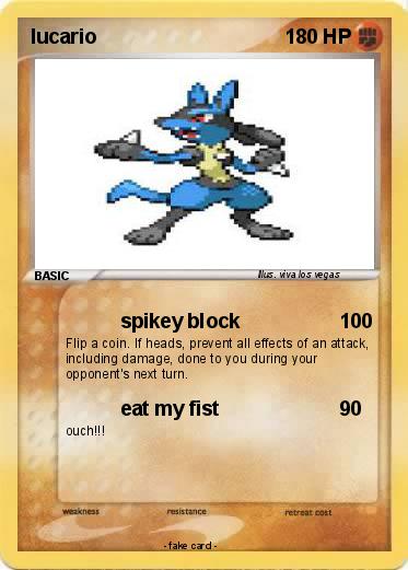 Pokemon lucario