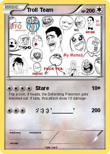 Pokemon Troll Team