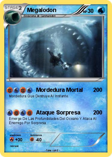 Pokemon Megalodon