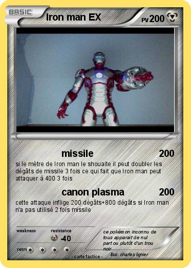 Pokemon Iron man EX