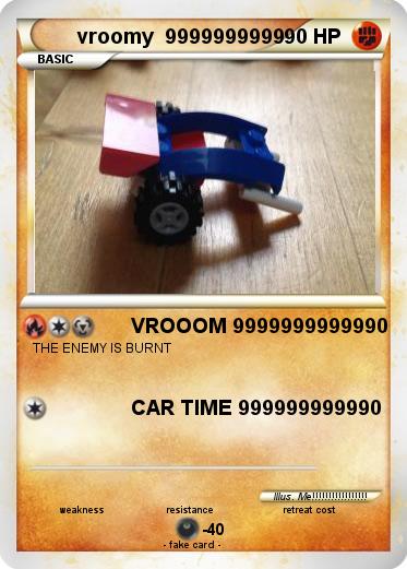 Pokemon vroomy  9999999999