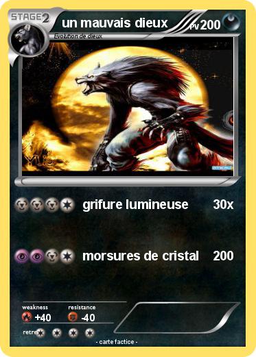 Pokemon un mauvais dieux