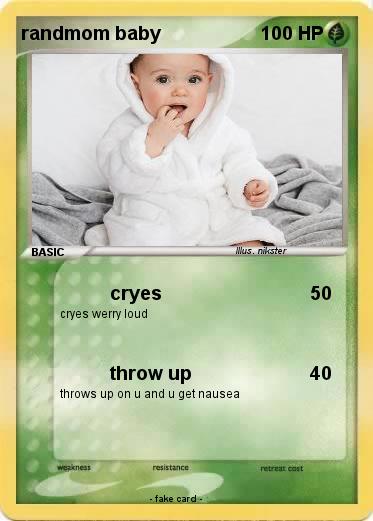 Pokemon randmom baby