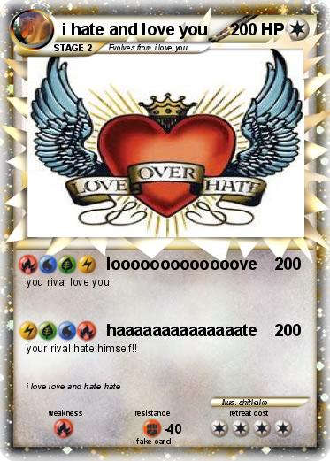 Pokemon i hate and love you