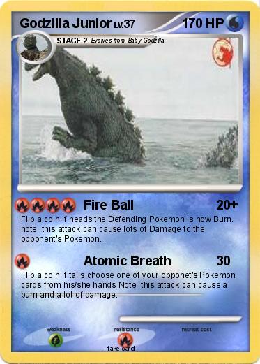Pokemon Godzilla Junior