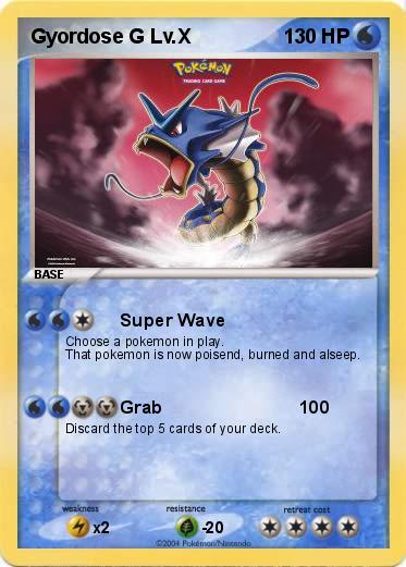 Pokemon Gyordose G Lv.X