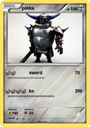 Pokemon pekka