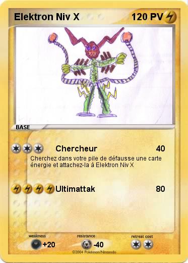 Pokemon Elektron Niv X