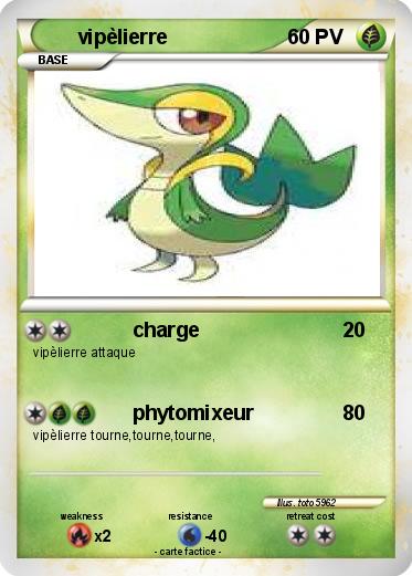 Pokemon vipèlierre