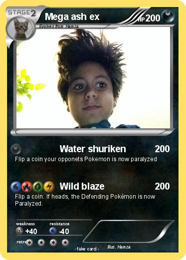 Pokemon Mega ash ex