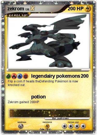 Pokemon zekrom