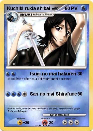 Pokemon Kuchiki rukia shikai