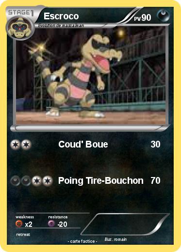 Pokemon Escroco