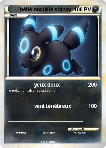Pokemon bébé noctalie shiney