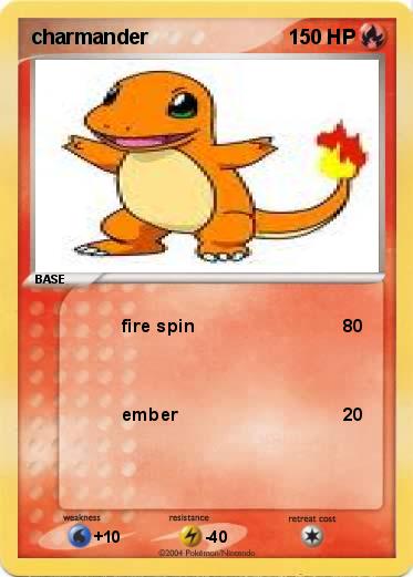 Pokemon charmander
